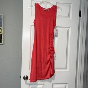 NWT Athleta Side Gather T-Shirt Dress